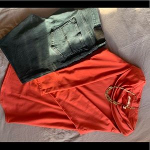 Soft Surroundings Valerie Tunic Terra Cotta